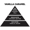 Αρωματικό Wax Melt Σόγιας Themagio Vanilla - Caramel 55gr 1 Τεμάχιο