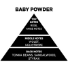 Αρωματικό Κερί Σόγιας Themagio Baby Powder 600gr 1 Τεμάχιο