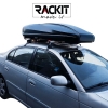 Μπαγκαζιέρα Οροφής Αυτοκινήτου Rackit Star 480lt Μαύρη Γυαλιστερή Με Διπλό Άνοιγμα Και Τοποθέτηση Quick Fix