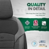 Καλύμματα Αυτοκινήτου Otom Nova Universal Ύφασμα Jacquard / Δερματίνη Σετ Εμπρός / Πίσω Μαύρο NOV-3301 11 Τεμάχια