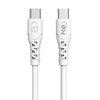  ON Mobile Accessories Καλώδιο Type-c Σε Type-c Λευκό