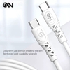  ON Mobile Accessories Καλώδιο Type-c Σε Type-c Λευκό