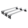 Μπάρες Οροφής Αλουμινίου CRUZ 924-098 Alu Cargo AF3-158cm Ασημί 3 Τεμάχια