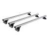 Μπάρες Οροφής Αλουμινίου CRUZ 924-098 Alu Cargo AF3-158cm Ασημί 3 Τεμάχια