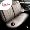 Καλύμματα Αυτοκινήτου Otom Coral Design Universal Full Δερματίνη Σετ Εμπρός / Πίσω Μπεζ CRΑL-102 11 Τεμαχίων