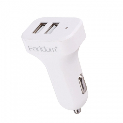Είδος- 99744-1-fortistis-autok-type-c-earldom-es-131-me-2-thires-usb ΦΟΡΤΙΣΤΗΣ-ΑΝΤΑΠΤΟΡΑΣ ΕS-131 ΤΥΡΕ-C 2.4Α ΕΑRLDΟΜ ΓΙΑ ΑΝΑΠΤΗΡΑ ΑΥΤ/ΤΟΥ ΛΕΥΚΟΣ
