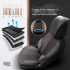 Καλύμματα Αυτοκινήτου Otom "Advanced Leather" Universal Δερματίνη / Λινό Ύφασμα Σετ Εμπρός / Πίσω  Μαύρο / Κόκκινο ΑDV-101 11 Τεμαχίων