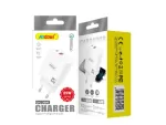 Φορτιστής Andowl με θύρα USB-A και USB-C.