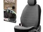 Πλατοκάθισμα Αυτοκινήτου Otom Active Line Ύφασμα Τύπου Lacoste Ανάγλυφο Γκρι ACTL-102 1 Τεμάχιο