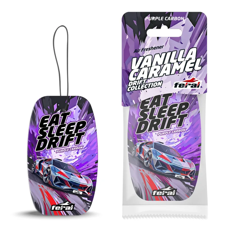 Αρωματικό Αυτοκινήτου Κρεμαστό Feral Drift Collection Purple Carbon 1 Τεμάχιο
