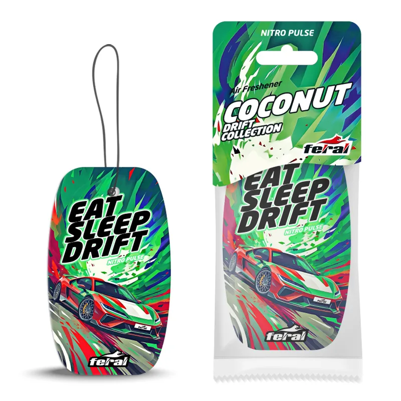 Αρωματικό Αυτοκινήτου Κρεμαστό Feral Drift Collection Nitro Pulse 1 Τεμάχιο