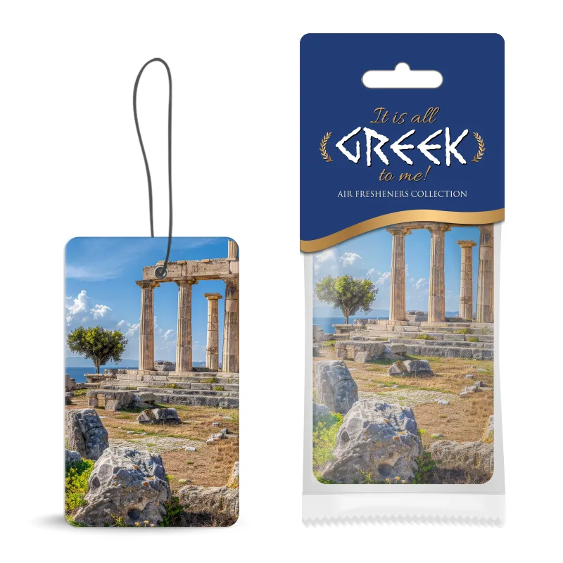 Αρωματικό Αυτοκινήτου Κρεμαστό It's All Greek To Me! Collection Ancient Με Άρωμα Bubble 1 Τεμάχιο