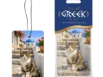 Αρωματικό Αυτοκινήτου Κρεμαστό It's All Greek To Me! Collection Cat Με Άρωμα Bubble 1 Τεμάχιο