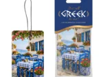 Αρωματικό Αυτοκινήτου Κρεμαστό It's All Greek To Me! Collection Tavern Με Άρωμα Coco 1 Τεμάχιο